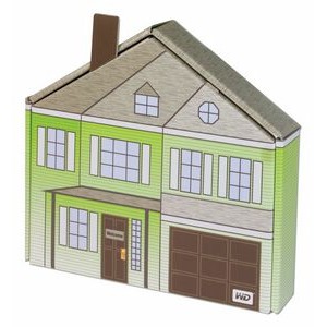 Large House/Home Plate Box (10"x2"x9½")