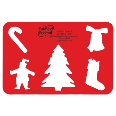 Stock Holiday Poly Stencil (4-7/8"x7¼")