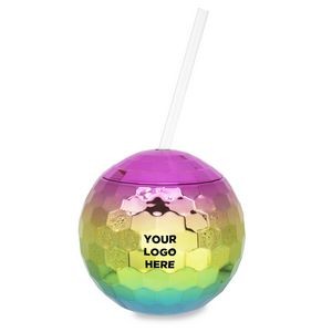 Disco Ball Cup - Rainbow(Imprintable)