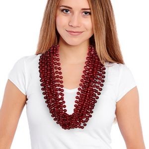 33" Red Bead Necklace