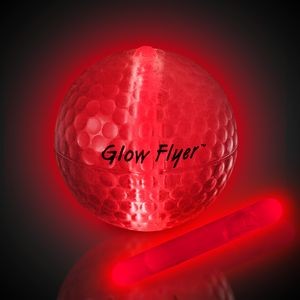 Red Glow Flyer Golf Ball Replacement Mini Glow Sticks
