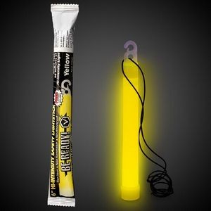 6" 30 Minute Yellow Glow Stick
