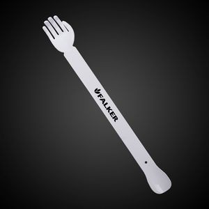 15" Pad Printed White Back Scratcher
