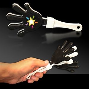 7" Digi-Printed Black & White Hand Clapper