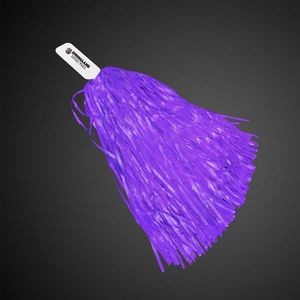 16" Purple Plastic Pom Pom