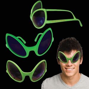 Green Alien Sunglasses