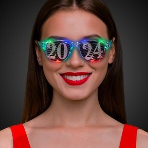 LED 2024 Retro Sunglasses(Blank Arms)