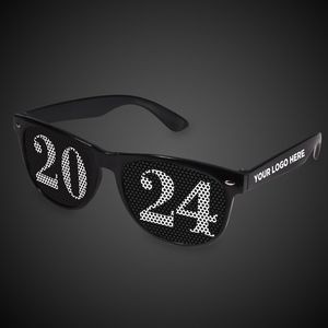 2024 Black Billboard Sunglasses(with imprinted arms)