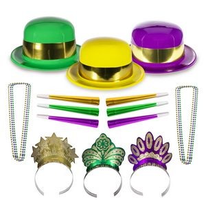 Mardi Gras Party Kit for 50