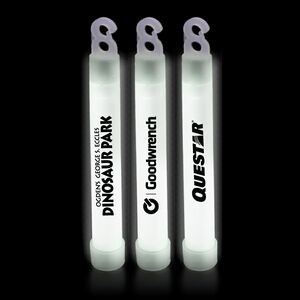 6" Premium White Glow Stick