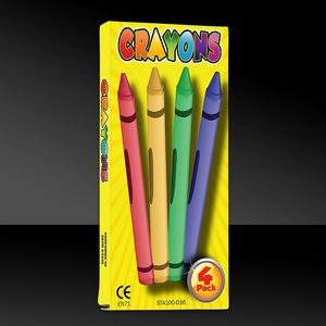 Blank Crayons (4 Pack)