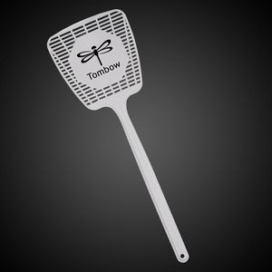 16" White Fly Swatters