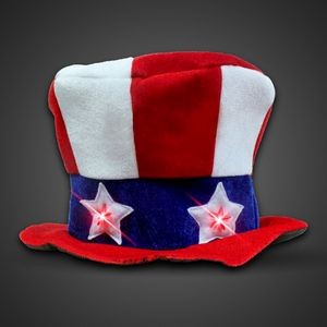 Light Up Blank Uncle Sam Hat