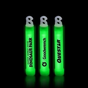 4" Premium Green Glow Stick