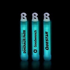 4" Premium Aqua Green Glow Stick