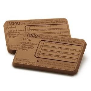 IRS Mini 1040 Chocolate Bar