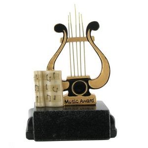 5" Music Award Scholastic Resin Trophy