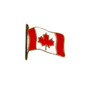 Canada Flag Stock Design Lapel Pin