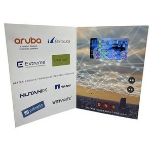 5" Screen Video Brochure, Ultra-Thin