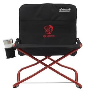 Coleman Cross Rocker Outdoor Rocking Chair - red/black