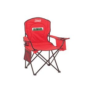 Coleman Cooler Quad Chair - red