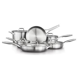 Calphalon® Premier™ Stainless Steel 11 Pc Cookware Set
