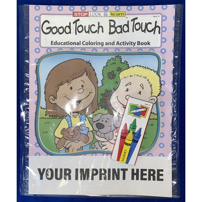 Good Touch Bad Touch Coloring Book Fun Pack