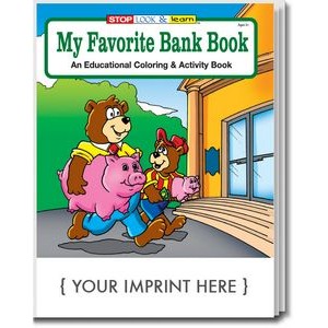 My Favorite Bank Book Coloring Book
