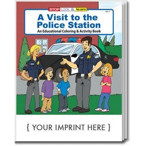 A Visit To The Police Station Coloring Book
