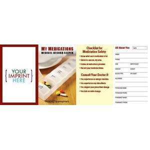 My Medications - Medical Record Keeper Pocket Pamphlet