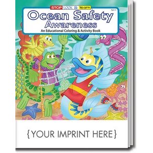 Ocean Safety Awareness Coloring and Activity Book