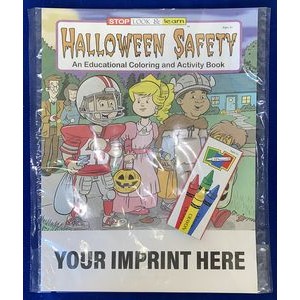 Halloween Safety Coloring Book Fun Pack