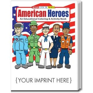 American Heroes Coloring and Activity Book