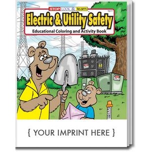Electric & Utility Safety Coloring Book