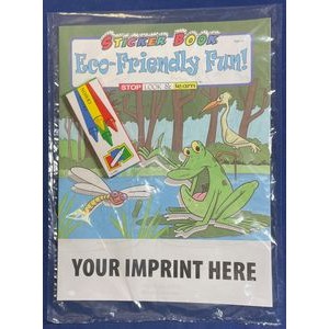 Eco-Friendly Fun Sticker Book Fun Pack