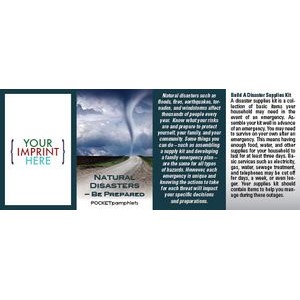 Natural Disasters - Be Prepared Pocket Pamphlet