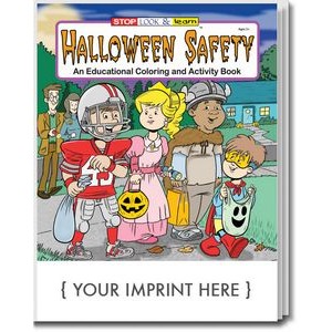 Halloween Safety Coloring Book