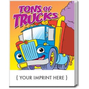 Tons of Trucks Coloring Book