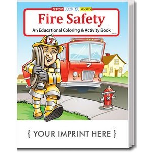 Fire Safety Coloring & Activity Book