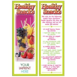 Healthy Snacks Bookmark