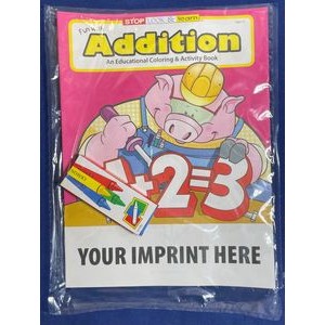 Fun with Addition Coloring Book Fun Pack
