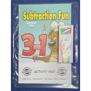 Subtraction Fun Activity Pad Fun Pack