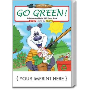 Go Green! Paint with Water Book