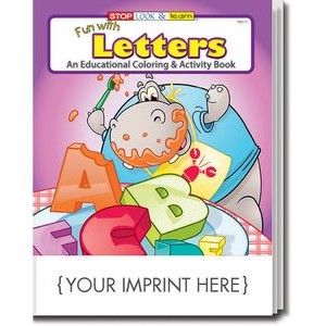 Fun with Letters Coloring & Activity Book