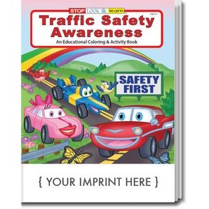 Traffic Safety Awareness Coloring and Activity Book