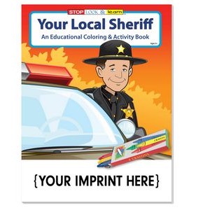 Your Local Sheriff Coloring & Activity Book Fun Pack