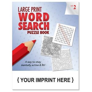 LARGE PRINT Word Search Puzzle Book - Volume 2