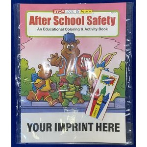 After School Safety Coloring Book Fun Pack