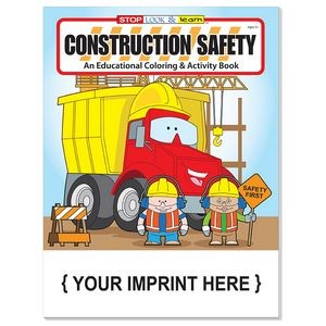 Construction Safety Coloring Book