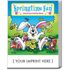 Springtime Fun Coloring Book